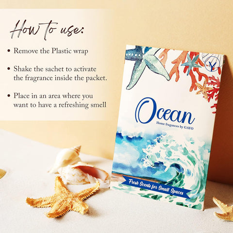 Ocean Breeze Scented Sachets 3 | Gayo Shop