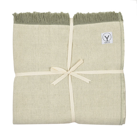 Organic Cotton Yoga Blanket 4 | Gayo Shop