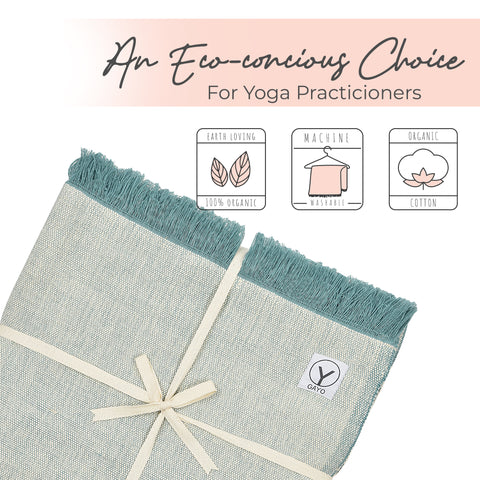 Organic Cotton Yoga Blanket 6 | Gayo Shop