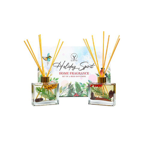 Winter Wonderland Holiday Reed Diffuser Set