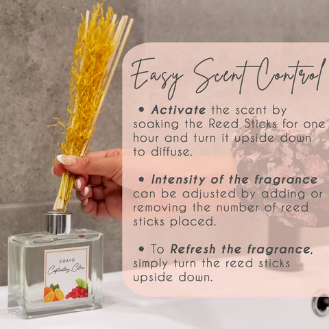 Spring Blossom Reed Diffuser Set 6 | Gayo Shop
